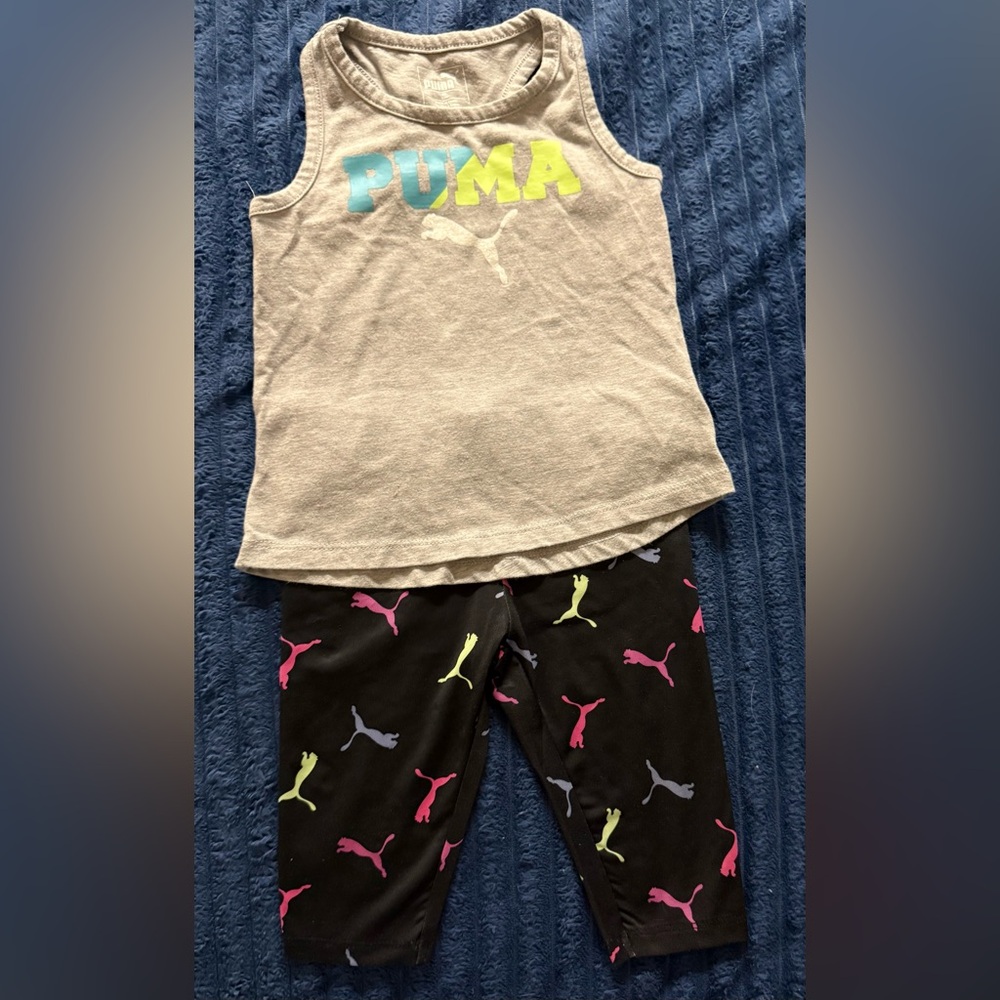Puma Toddler Tank and Leggings Set